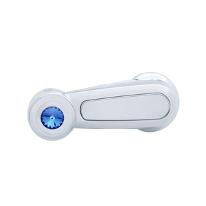 Window Crank For Peterbilt (2006+) - Blue, Clear, Green, Purple or Red Crystal