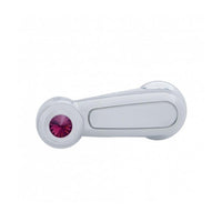Window Crank For Peterbilt (2006+) - Blue, Clear, Green, Purple or Red Crystal