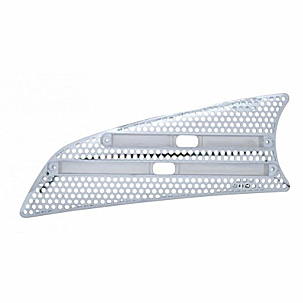 2007+ Kenworth T660 Chrome Air Intake - LED Cutout (Driver or Passenger Side)