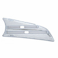 2007+ Kenworth T660 Chrome Air Intake - LED Cutout (Driver or Passenger Side)