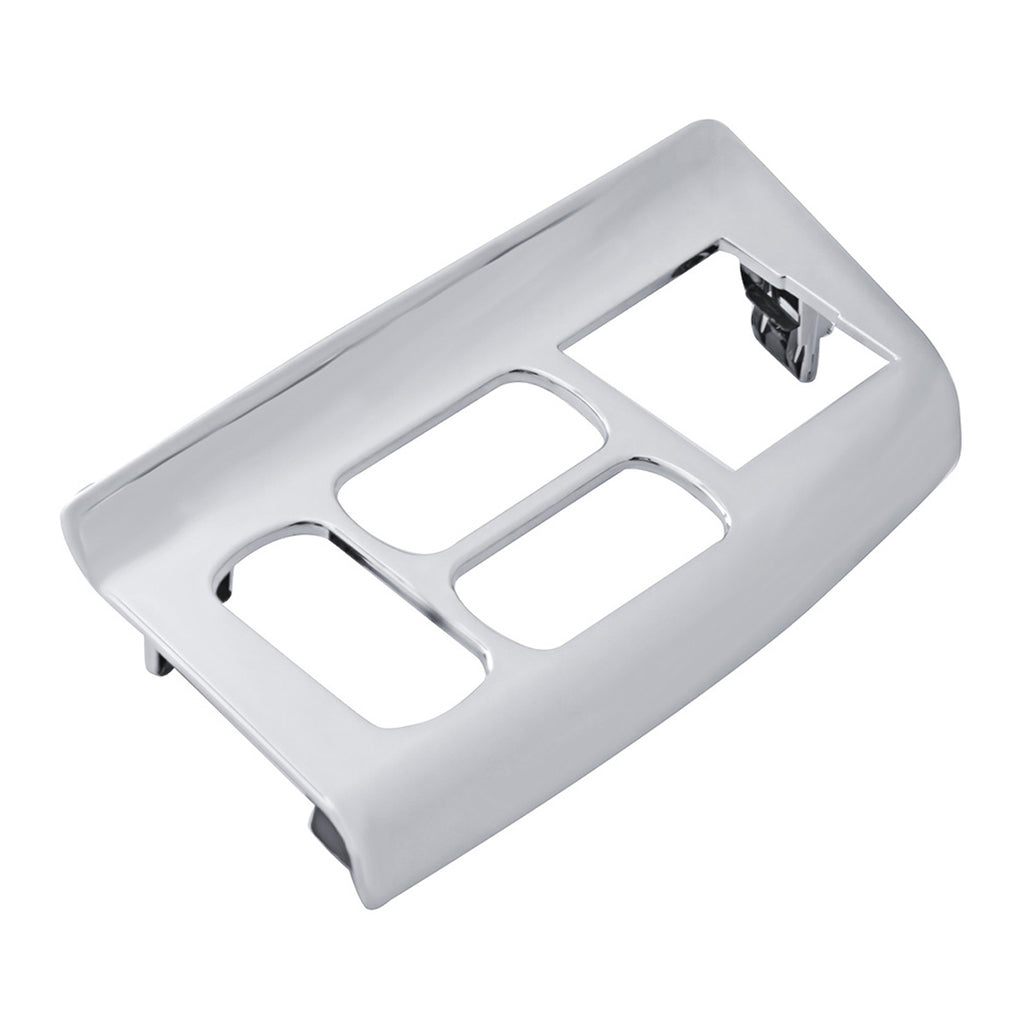 Chrome Plastic Window Switch Panel For 1999-2010 Peterbilt 387 (Driver or Passenger Side)