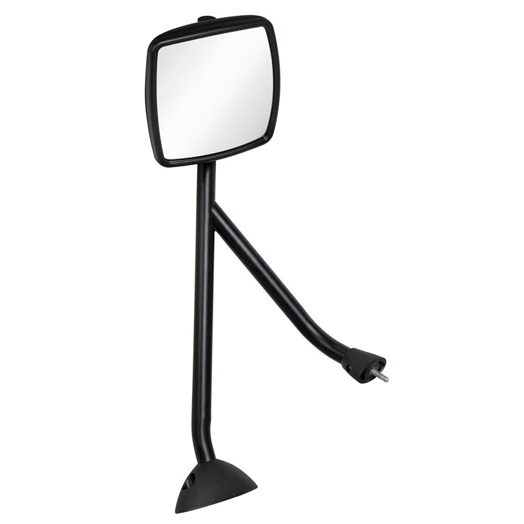 Black Hood Mirror Assembly For 2006-2017 International Prostar - Driver or Passenger Side