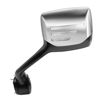 Chrome Hood Mirror Assembly W/ Sequential LED Turn Signal For 2013-2021 Kenworth T680 & Peterbilt 579 (Driver or Passenger Side)