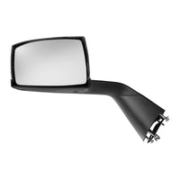 Chrome Hood Mirror Assembly With Sequential LED Turn Signal For 2018-2024 Volvo VNL - Driver or Passenger Side