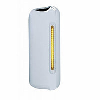 Mirror Cover With 19 LED 12" Reflector Light Bar For 2005+ Freightliner (Driver or Passenger Side) - Amber LEDs (Amber or Clear Lens)
