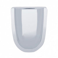 Chrome Plastic Cab Mounted Antenna Cover For PB 587 (2012-2021) And FL Cascadia (2011 & Older)