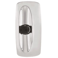 Chrome Main Mirror Head For Freightliner M2 - Fits LH & RH, Non Heated, Non Power Adjust