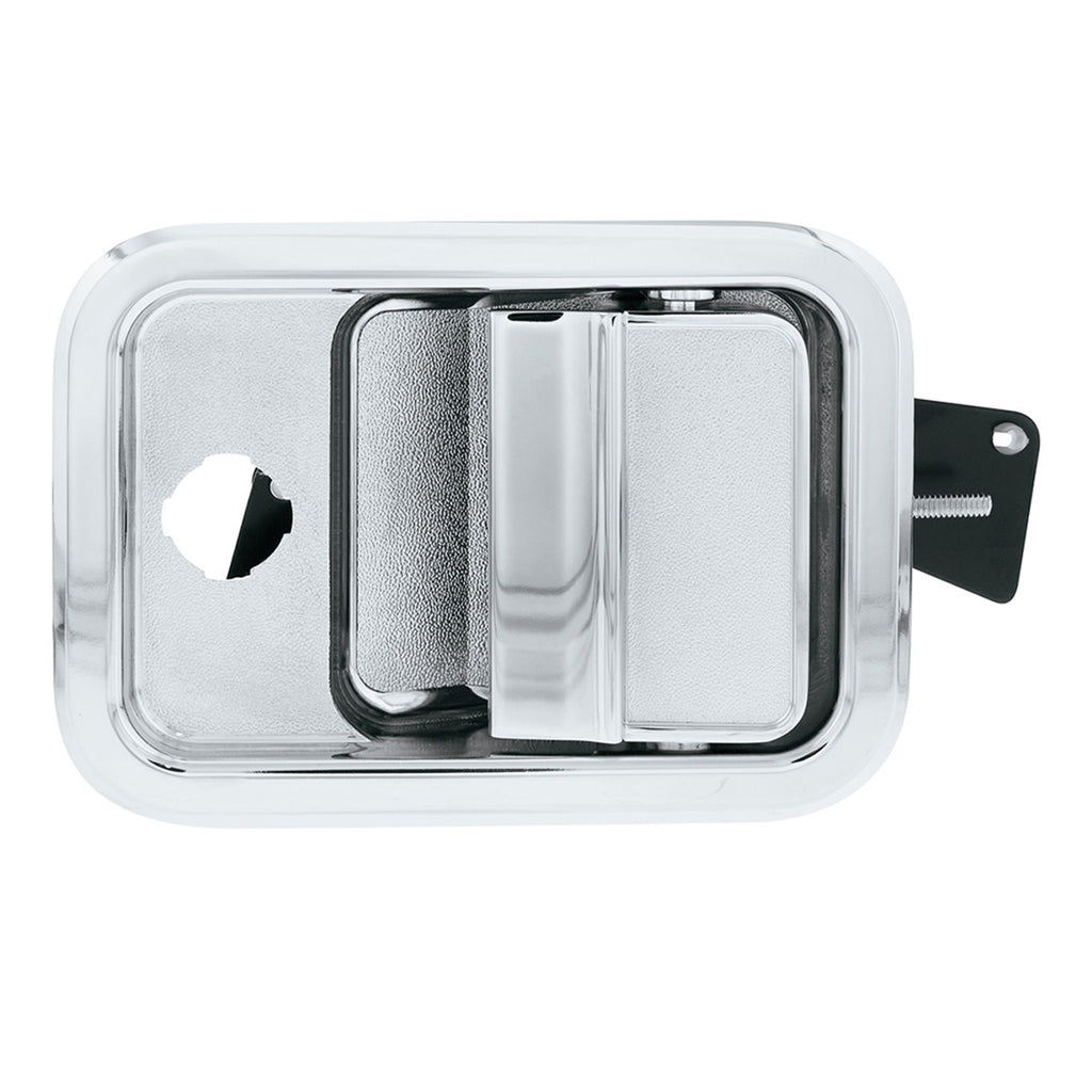 Exterior Door Handle W/1" Lock Cutout For Freightliner Columbia (2003-2011) & Century (2003-2010) - Driver or Passenger Side