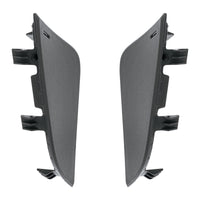 Black Tow Hook Access Covers For 2018-2024 Freightliner Cascadia (Driver, Passenger or Pair)