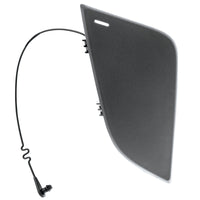 Black Tow Hook Access Covers For 2018-2024 Freightliner Cascadia (Driver, Passenger or Pair)