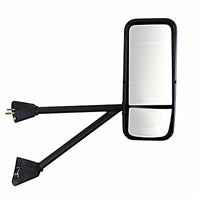 United Pacific - Black Mirror Assembly For Kenworth T600/T660/T800 (Driver or Passenger Side)