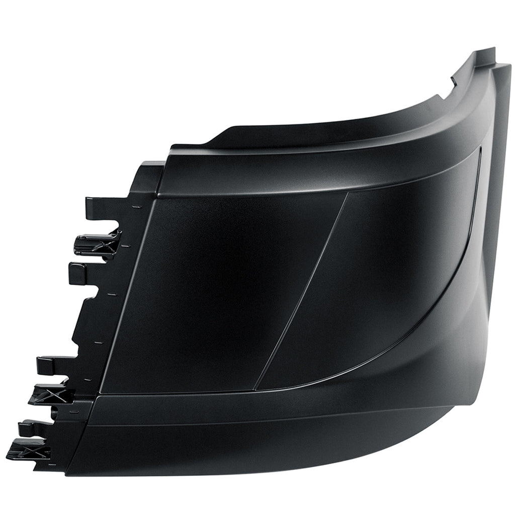 Bumper End Without Fog Light For 2015-2017 Volvo VNL Short Hood With Aero Style Bumper (Driver or Passenger Side)