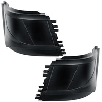 Bumper End Without Fog Light For 2015-2017 Volvo VNL Short Hood With Aero Style Bumper (Driver or Passenger Side)