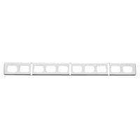 United Pacific - Freightliner Stainless Button Panel Trim Cover