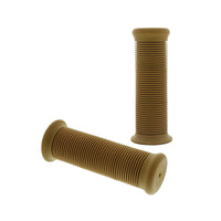 Motorcycle Rubber Grip Set - 1" or 1-1/8" (25/28mm) - Black, Red, or Natural (Pair)