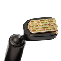 United Pacific - 8" or 10" Black Day/Night Interior Rearview Mirror Assembly - Glue-On Mount