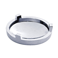 Chrome Plastic Covers For 3/4" Round Vinyl Button For Most Freightliner & International (Card of 10)