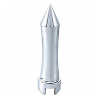 Talladega Style 13/15/18 Speed Chrome Spike Gearshift Knob - Horizontal or Vertical