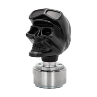 United Pacific - Skull Biker Gearshift Knob With 13/15/18 Speed Adapter (Chrome or Black)