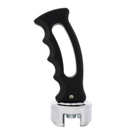 United Pacific - Slot Style Gearshift Knob With 13/15/18 Speed Adapter (Chrome or Black)