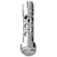 M30X3.5 Thread-On Austin Style Gearshift Knob With 9/10 Speed Adapter (Chrome) - Vertical