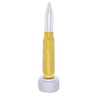 50 Caliber Bullet Style Thread-On Gearshift Knob With 9/10 Speed Adapter