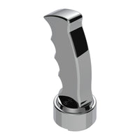 Thread-On Pistol Grip Gearshift Knob With Chrome 9/10 Speed Adapter (Chrome, Indigo Blue or Candy Red)