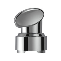 Thread-On T-Shape Gearshift Knob With Chrome 9/10 Speed Adapter (Chrome, Blue or Red)