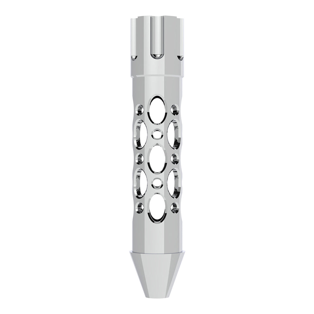 United Pacific - Austin Style Grip Handle With Beer Tap Adapter (Chrome)