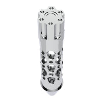 United Pacific - Austin Style Grip Handle With Beer Tap Adapter (Chrome)