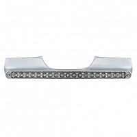 Motorcycle Rear Signal Light Bar With 19 LED 12" Light Bar - Red LEDs (Red or Clear Lens)