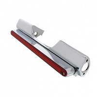 Motorcycle Rear Signal Light Bar With 24 LED 12" GloLight Bar - Red LEDs (Red or Clear Lens)