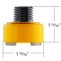 M30X3.5 Thread-On Shift Knob Mounting Adapter For Eaton Fuller Style 9/10 Shifter (Various Colors)