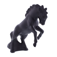 United Pacific - Chrome or Black Fighting Stallion Hood Ornament