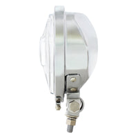 United Pacific - Triangle Headlight With Chrome or Black Housing & Flat Back