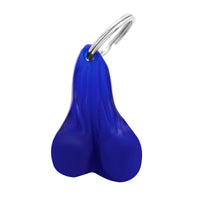 2-1/2" Small Die-Cast Low-Hanging Balls Novelty Key Chain  (Various Colors)