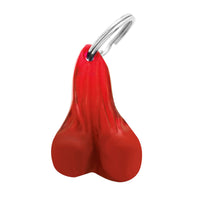 2-1/2" Small Die-Cast Low-Hanging Balls Novelty Key Chain  (Various Colors)
