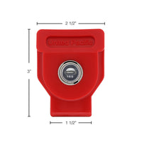 United Pacific - Heavy Duty Plastic Gladhand Lock - Individually Keyed