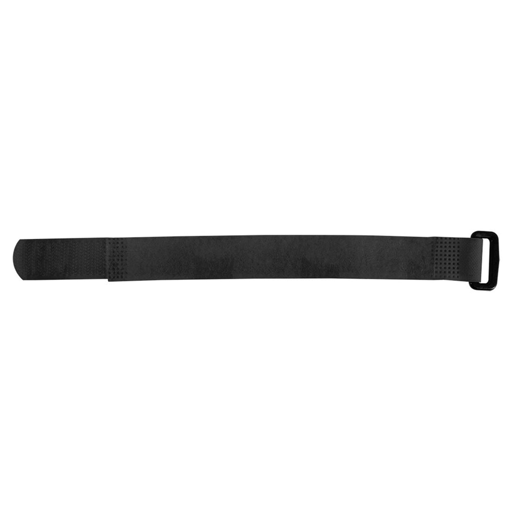 8" x 3/4" Hook & Loop Velcro Strip-Tie Fasteners with Buckle - Various Colors (8-Pack)