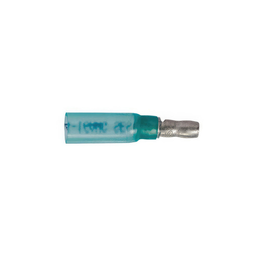 United Pacific - 16-14 AWG .157 Tab CS Heat Shrink M Bullet - Blue (10-Pack)