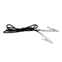 10 Amp Alligator Test Clips w/ 30" Vinyl Leads, 1Red/1Black 1 Set