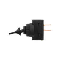 United Pacific - Black Non-Illuminated Duckbill 20 Amp 12V S.P.S.T. On/Off 1 Pc.