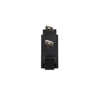 United Pacific - Black Non-Illuminated Rocker 16 Amp 12V S.P.S.T. On/Off 1 Pc