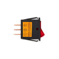United Pacific - Illuminated Rocker 20 Amp 12V S.P.S.T. On/Off 1 Pc. (Various Colors)