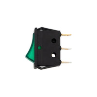 United Pacific - Illuminated Rocker 20 Amp 12V S.P.S.T. On/Off 1 Pc. (Various Colors)