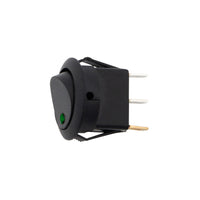 United Pacific - LED Round Rocker 10 Amp 12V On/Off 1/2" Dia. 1 Pc. (Various Color)