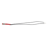 United Pacific - Mini Warning Light 16 Amp 12V 1/4" Panel Mount w/Leads 1 Pc. (Red LEDs)