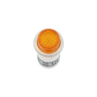16 Amp 12V Warning Light w/ 1/2" Panel Mount and Leads 1 Pc (Red or Amber LEDs)