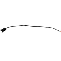 1-Wire Universal Miniature Single Contact Instrument Panel & License Plate 'Snap-In' Light Socket, 1 Pc