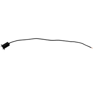 1-Wire Universal Miniature Single Contact Instrument Panel & License Plate 'Snap-In' Light Socket, 1 Pc